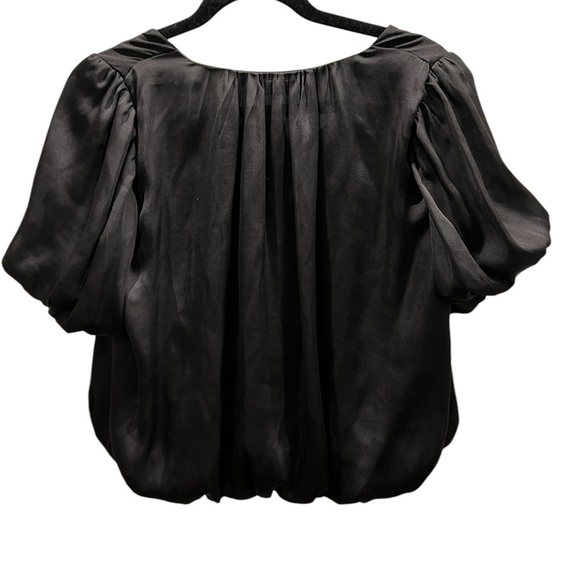 ASTR the label black balloon sleeve and balloon waist top size S - Picture 2 of 7